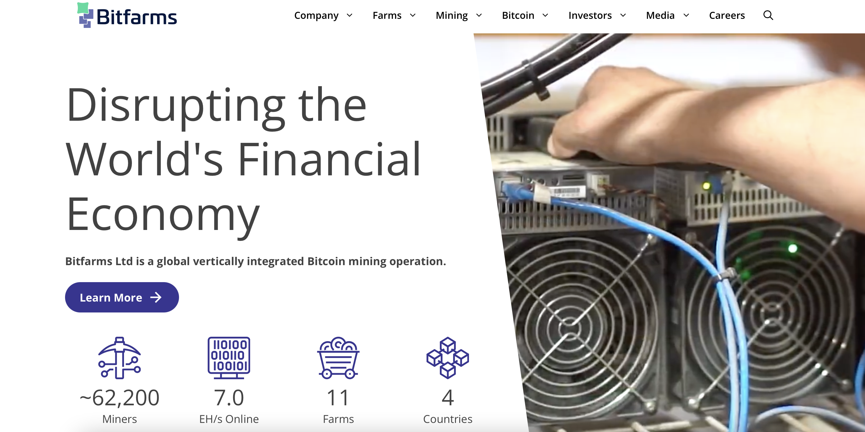 Bitfarms：4カ国11拠点でビットコインマイニングファームを運営する採掘事業者 | NCB Library 金融・決済の ”なぜ?!” が見える