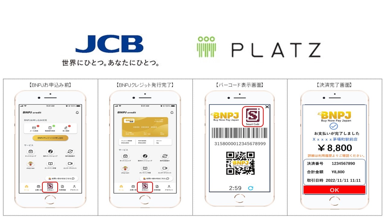 JCBと3PLATZ、Smart Code™対応で合意 NCB Library 金融・決済の ”なぜ?!” が見える