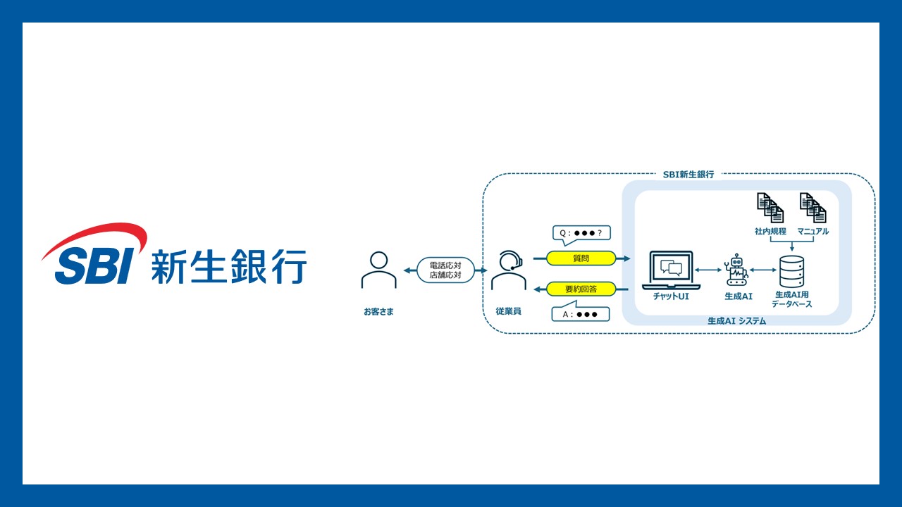 生成AIシステムを全社導入、平均30％の時間削減を実現 | NCB Library 金融・決済の ”なぜ?!” が見える
