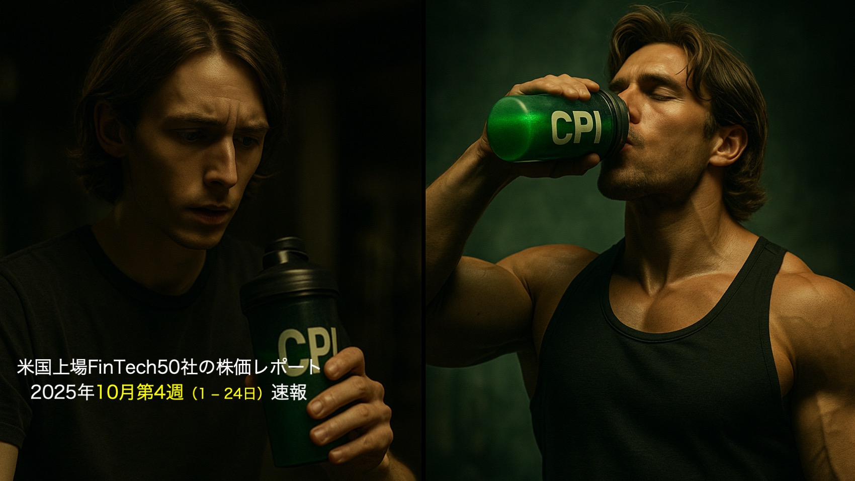 米国株】CPI低下で超回復。利下げ期待でFinTechが息を吹き返す（上場FinTech 25年10月第1-4週） | NCB Library  金融・決済の ”なぜ?!” が見える